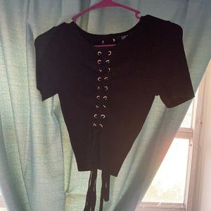 Black Crop Top size medium from Hera Collection